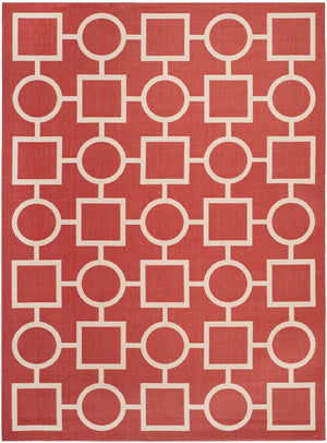 Safavieh Courtyard Power Loomed 85.4% Polypropylene/10.4% Polyester/4.2% Latex Outdoor Rug CY6925-248-4