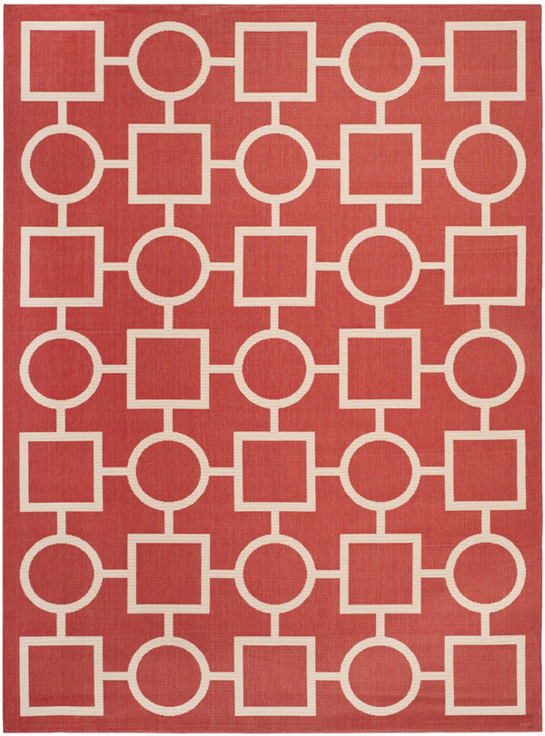 Safavieh Courtyard Power Loomed 85.4% Polypropylene/10.4% Polyester/4.2% Latex Outdoor Rug CY6925-248-4