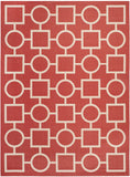 Safavieh Courtyard Power Loomed 85.4% Polypropylene/10.4% Polyester/4.2% Latex Outdoor Rug CY6925-248-4