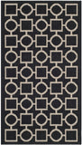 Safavieh Courtyard Power Loomed 85.4% Polypropylene/10.4% Polyester/4.2% Latex Outdoor Rug CY6925-266-4