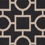 Safavieh Courtyard Power Loomed 85.4% Polypropylene/10.4% Polyester/4.2% Latex Outdoor Rug CY6925-266-4