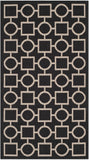 Safavieh Courtyard Power Loomed 85.4% Polypropylene/10.4% Polyester/4.2% Latex Outdoor Rug CY6925-266-4