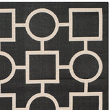 Safavieh Courtyard Power Loomed 85.4% Polypropylene/10.4% Polyester/4.2% Latex Outdoor Rug CY6925-266-4