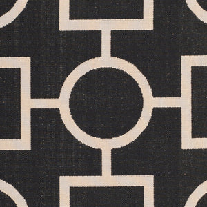 Safavieh Courtyard Power Loomed 85.4% Polypropylene/10.4% Polyester/4.2% Latex Outdoor Rug CY6925-266-4