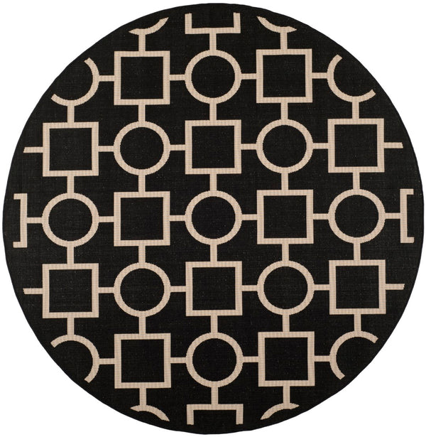 Safavieh Courtyard Power Loomed 85.4% Polypropylene/10.4% Polyester/4.2% Latex Outdoor Rug CY6925-266-4