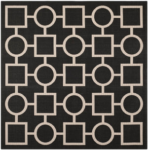 Safavieh Courtyard Power Loomed 85.4% Polypropylene/10.4% Polyester/4.2% Latex Outdoor Rug CY6925-266-4