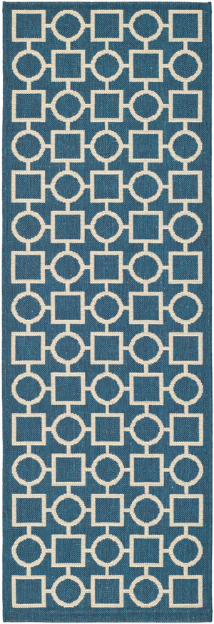 Safavieh Courtyard Power Loomed 85.4% Polypropylene/10.4% Polyester/4.2% Latex Outdoor Rug CY6925-268-27