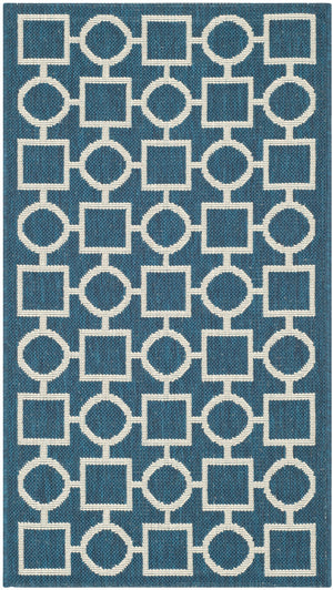 Safavieh Courtyard Power Loomed 85.4% Polypropylene/10.4% Polyester/4.2% Latex Outdoor Rug CY6925-268-2