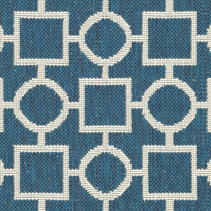 Safavieh Courtyard Power Loomed 85.4% Polypropylene/10.4% Polyester/4.2% Latex Outdoor Rug CY6925-268-3