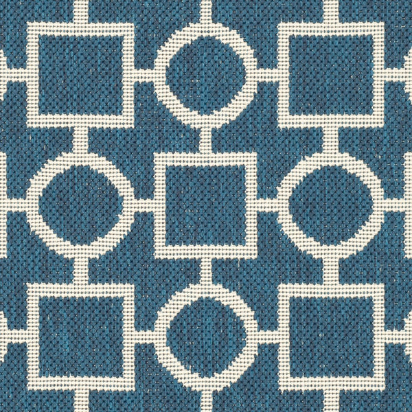 Safavieh Courtyard Power Loomed 85.4% Polypropylene/10.4% Polyester/4.2% Latex Outdoor Rug CY6925-268-3