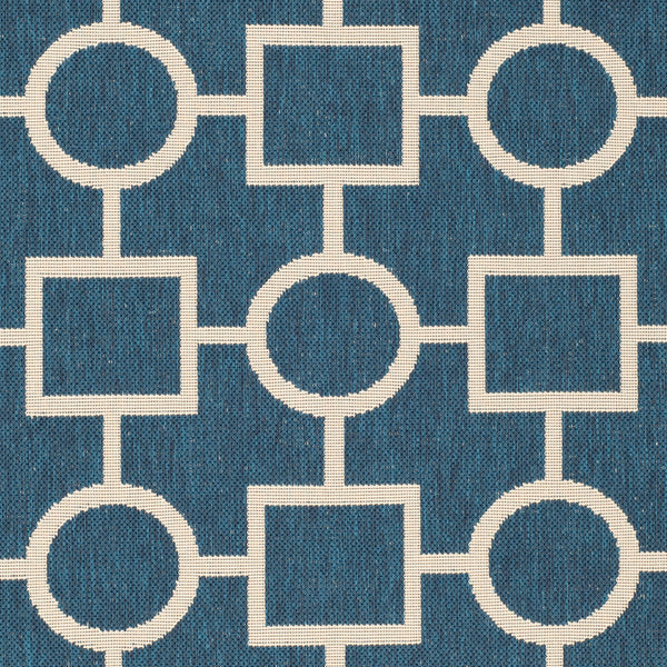 Safavieh Courtyard Power Loomed 85.4% Polypropylene/10.4% Polyester/4.2% Latex Outdoor Rug CY6925-268-5R