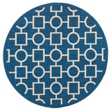 Safavieh Courtyard Power Loomed 85.4% Polypropylene/10.4% Polyester/4.2% Latex Outdoor Rug CY6925-268-5R