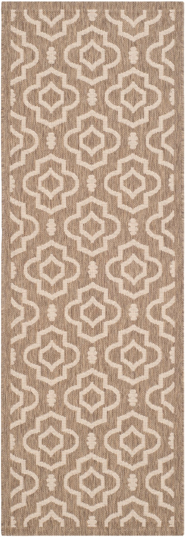 Safavieh Courtyard Power Loomed 85.4% Polypropylene/10.4% Polyester/4.2% Latex Outdoor Rug CY6926-242-27