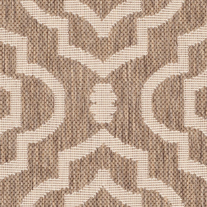 Safavieh Courtyard Power Loomed 85.4% Polypropylene/10.4% Polyester/4.2% Latex Outdoor Rug CY6926-242-3