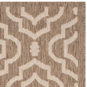 Safavieh Courtyard Power Loomed 85.4% Polypropylene/10.4% Polyester/4.2% Latex Outdoor Rug CY6926-242-3