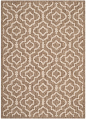 Safavieh Courtyard Power Loomed 85.4% Polypropylene/10.4% Polyester/4.2% Latex Outdoor Rug CY6926-242-4