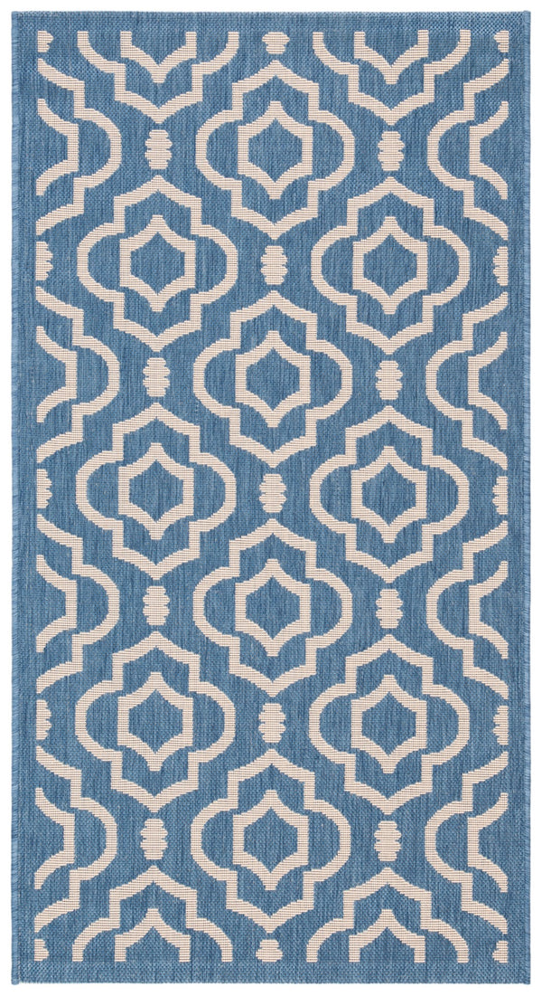 Safavieh Courtyard Power Loomed 85.4% Polypropylene/10.4% Polyester/4.2% Latex Outdoor Rug CY6926-243-3