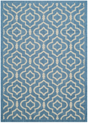 Safavieh Courtyard Power Loomed 85.4% Polypropylene/10.4% Polyester/4.2% Latex Outdoor Rug CY6926-243-4