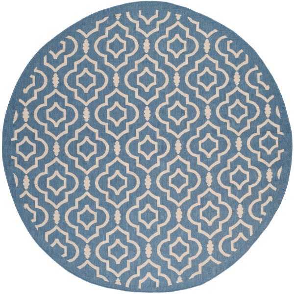 Safavieh Courtyard Power Loomed 85.4% Polypropylene/10.4% Polyester/4.2% Latex Outdoor Rug CY6926-243-210