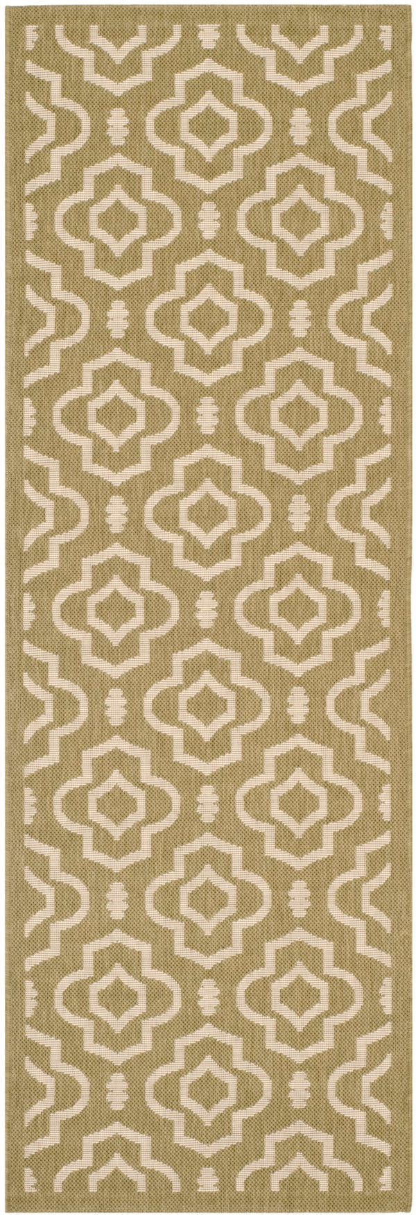 Safavieh Courtyard Power Loomed 85.4% Polypropylene/10.4% Polyester/4.2% Latex Outdoor Rug CY6926-244-4