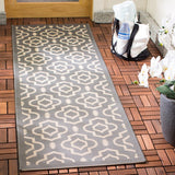 Safavieh Courtyard Power Loomed 85.4% Polypropylene/10.4% Polyester/4.2% Latex Outdoor Rug CY6926-246-4