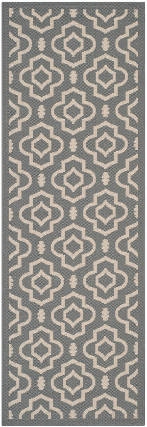 Safavieh Courtyard Power Loomed 85.4% Polypropylene/10.4% Polyester/4.2% Latex Outdoor Rug CY6926-246-4