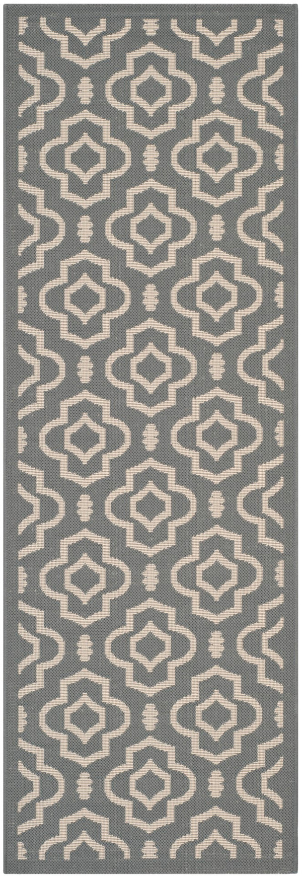 Safavieh Courtyard Power Loomed 85.4% Polypropylene/10.4% Polyester/4.2% Latex Outdoor Rug CY6926-246-4