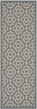 Safavieh Courtyard Power Loomed 85.4% Polypropylene/10.4% Polyester/4.2% Latex Outdoor Rug CY6926-246-4