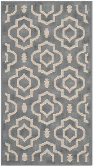 Safavieh Courtyard Power Loomed 85.4% Polypropylene/10.4% Polyester/4.2% Latex Outdoor Rug CY6926-246-4