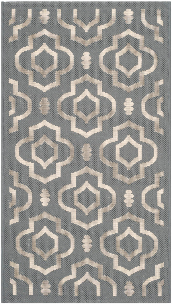 Safavieh Courtyard Power Loomed 85.4% Polypropylene/10.4% Polyester/4.2% Latex Outdoor Rug CY6926-246-4