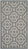 Safavieh Courtyard Power Loomed 85.4% Polypropylene/10.4% Polyester/4.2% Latex Outdoor Rug CY6926-246-4