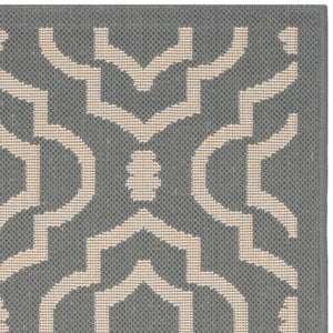 Safavieh Courtyard Power Loomed 85.4% Polypropylene/10.4% Polyester/4.2% Latex Outdoor Rug CY6926-246-4