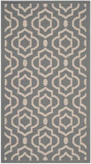 Safavieh Courtyard Power Loomed 85.4% Polypropylene/10.4% Polyester/4.2% Latex Outdoor Rug CY6926-246-4