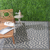 Safavieh Courtyard Power Loomed 85.4% Polypropylene/10.4% Polyester/4.2% Latex Outdoor Rug CY6926-246-4