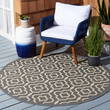 Safavieh Courtyard Power Loomed 85.4% Polypropylene/10.4% Polyester/4.2% Latex Outdoor Rug CY6926-246-5R