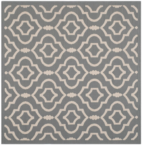 Safavieh Courtyard Power Loomed 85.4% Polypropylene/10.4% Polyester/4.2% Latex Outdoor Rug CY6926-246-5SQ
