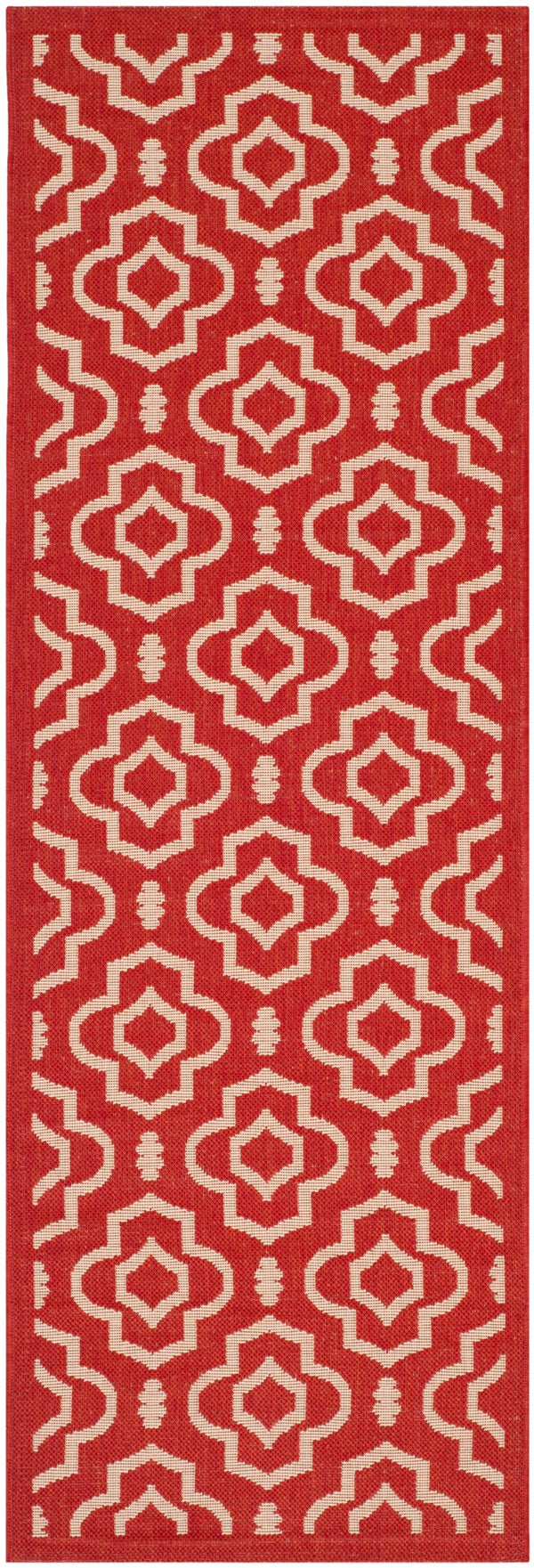 Safavieh Courtyard Power Loomed 85.4% Polypropylene/10.4% Polyester/4.2% Latex Outdoor Rug CY6926-248-4