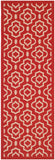 Safavieh Courtyard Power Loomed 85.4% Polypropylene/10.4% Polyester/4.2% Latex Outdoor Rug CY6926-248-4