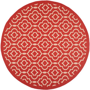 Safavieh Courtyard Power Loomed 85.4% Polypropylene/10.4% Polyester/4.2% Latex Outdoor Rug CY6926-248-4
