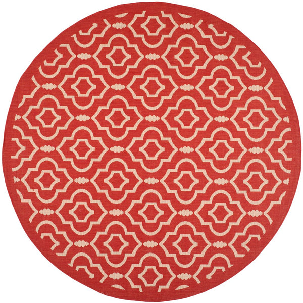 Safavieh Courtyard Power Loomed 85.4% Polypropylene/10.4% Polyester/4.2% Latex Outdoor Rug CY6926-248-4