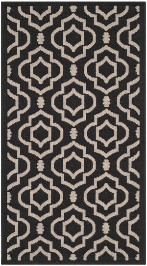 Safavieh Courtyard Power Loomed 85.4% Polypropylene/10.4% Polyester/4.2% Latex Outdoor Rug CY6926-266-4
