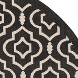 Safavieh Courtyard Power Loomed 85.4% Polypropylene/10.4% Polyester/4.2% Latex Outdoor Rug CY6926-266-4