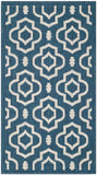 Safavieh Courtyard Power Loomed 85.4% Polypropylene/10.4% Polyester/4.2% Latex Outdoor Rug CY6926-268-4