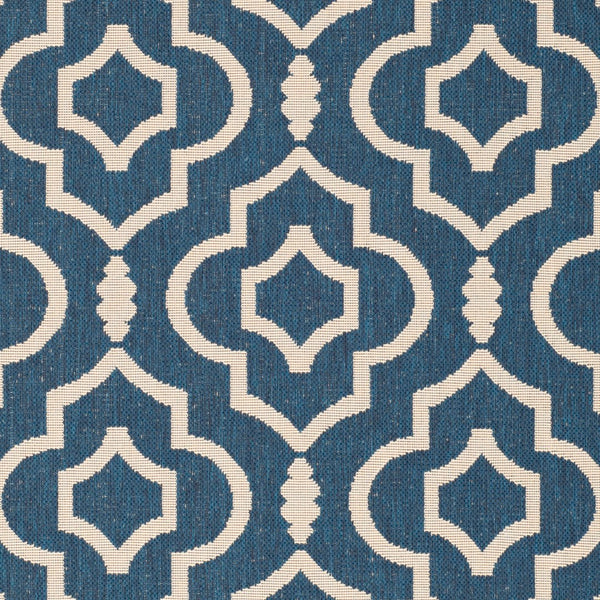 Safavieh Courtyard Power Loomed 85.4% Polypropylene/10.4% Polyester/4.2% Latex Outdoor Rug CY6926-268-4