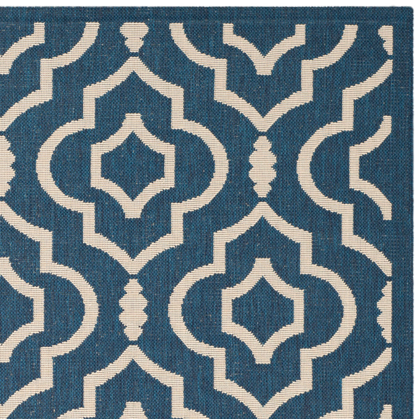 Safavieh Courtyard Power Loomed 85.4% Polypropylene/10.4% Polyester/4.2% Latex Outdoor Rug CY6926-268-4