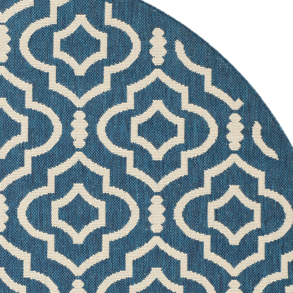 Safavieh Courtyard Power Loomed 85.4% Polypropylene/10.4% Polyester/4.2% Latex Outdoor Rug CY6926-268-5R