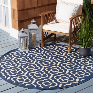 Safavieh Courtyard Power Loomed 85.4% Polypropylene/10.4% Polyester/4.2% Latex Outdoor Rug CY6926-268-5R