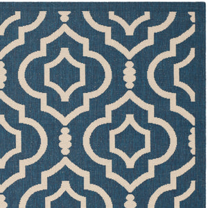 Safavieh Courtyard Power Loomed 85.4% Polypropylene/10.4% Polyester/4.2% Latex Outdoor Rug CY6926-268-4