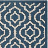 Safavieh Courtyard Power Loomed 85.4% Polypropylene/10.4% Polyester/4.2% Latex Outdoor Rug CY6926-268-4