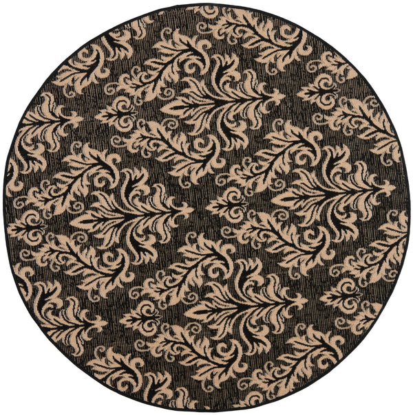 Safavieh Cy6930 Power Loomed 85.4% Polypropylene/10.4% Polyester/4.2% Latex Outdoor Rug CY6930-26-5R